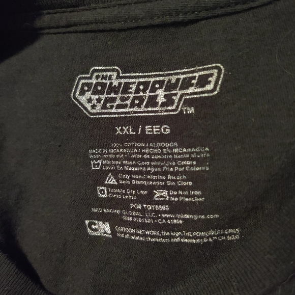 Authentic Power Puff Girls Classic Logo T-shirt - Picture 2 of 3